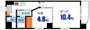 LUANA HAKUSHIMA【8階】の間取り