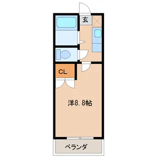 マリネット【1階】の間取り