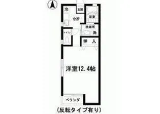 パロスさとがおか【1階】の間取り