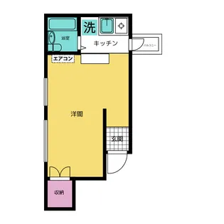 葡萄屋アパートメント【2階】の間取り
