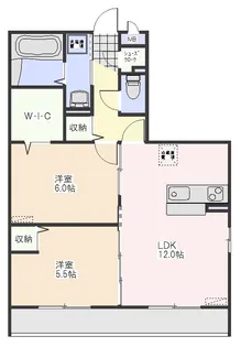 セルティスIII【1階】の間取り