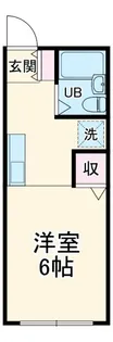 ユーコーポA棟【1階】の間取り