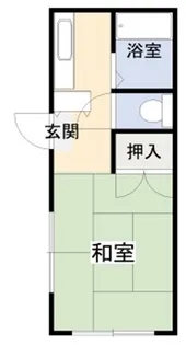 ベルメゾン【1階】の間取り