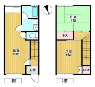 新潟県五泉市東本町1【一戸建】の間取り
