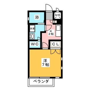 シャルム聖【3階】の間取り