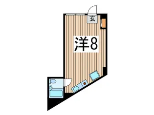 妙蓮寺トエス【3階】の間取り