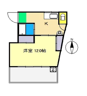 第二松本荘【1階】の間取り