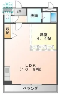 ロイヤルヒル岩松I【1階】の間取り