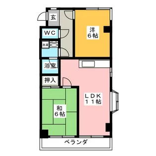 メゾンG5【4階】の間取り