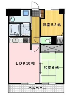 ダイアパレス長崎ステーションプラザ【9階】の間取り