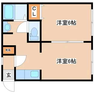 メゾン清水沼【1階】の間取り