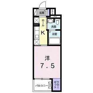オネット【4階】の間取り
