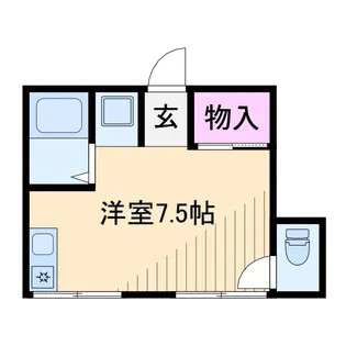 松風荘【1階】の間取り