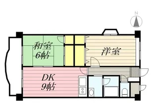 和歌山県和歌山市鳴神【マンション】の間取り