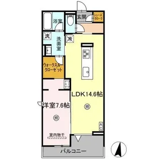 グランフォース【2階】の間取り