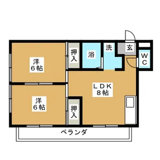 聖鈴館【1階】の間取り