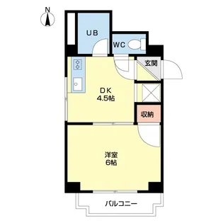 プロムナード麻生【1階】の間取り