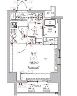 東京都墨田区東向島3【マンション】の間取り