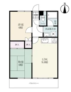 アーバンコーポマリ【1階】の間取り