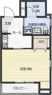 ミューゼ砂山【1階】の間取り