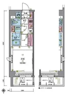 東京都北区堀船2【マンション】の間取り