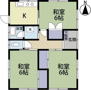 静岡県富士市松岡【一戸建】の間取り