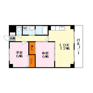 コンフォーレT1【2階】の間取り