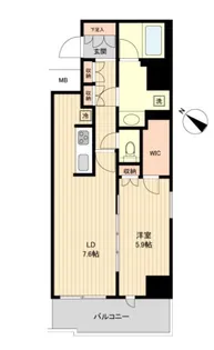 東京都墨田区緑1【マンション】の間取り