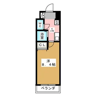 プロビデンス泉I【7階】の間取り