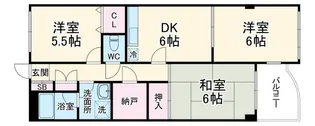 M’s FLAT【2階】の間取り