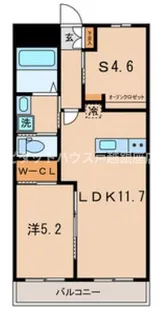 秀和五反田駅前レジデンス【13階】の間取り