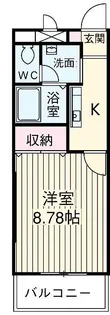 都町小川マンション【3階】の間取り