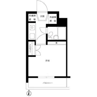 ルーブル池尻大橋【4階】の間取り