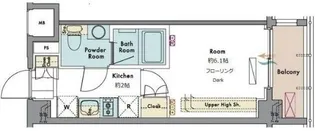 マスターズコート木場公園クレール【7階】の間取り