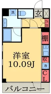 K-16【6階】の間取り