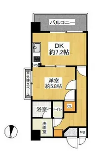 ロイヤルパーク日進【5階】の間取り