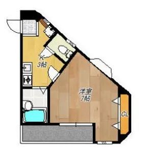 アスタリスク日吉【2階】の間取り