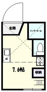 JLBグランエクリュ高円寺II【2階】の間取り