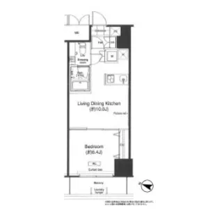 東京都新宿区高田馬場3【マンション】の間取り