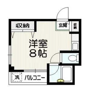 サンライズ7【3階】の間取り