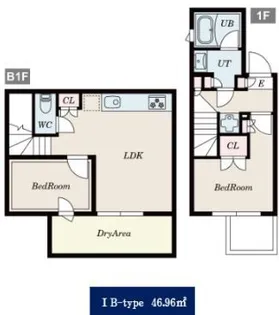 PASEO白山Iの間取り