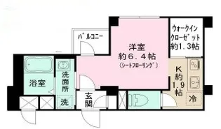 ルミナス コメ コート【2階】の間取り