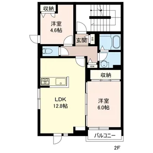 ARL白山【2階】の間取り