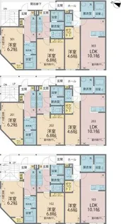 カインドネス西八王子台町【2階】の間取り