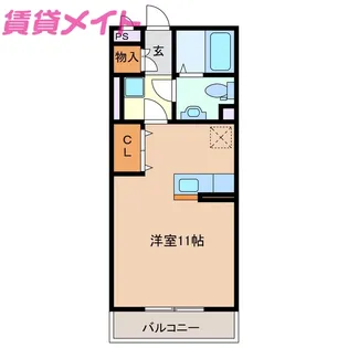 セーリング V A【1階】の間取り