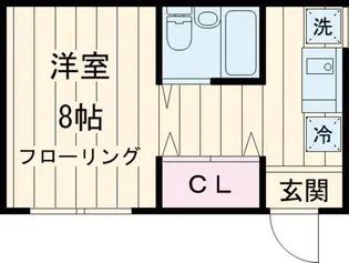 メイプルハウス【1階】の間取り