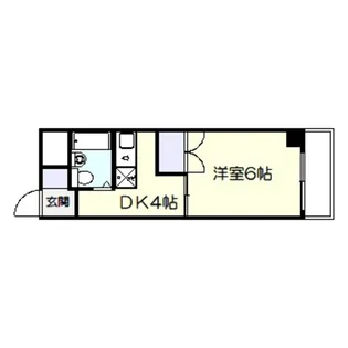 水交社【4階】の間取り