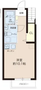 レピュア成増レジデンス【1階】の間取り