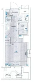 サンテミリオン東麻布【6階】の間取り