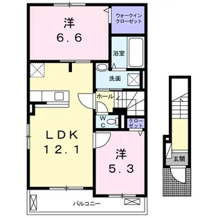 グレーシア【2階】の間取り